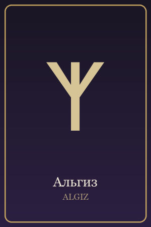 Руна Альгиз